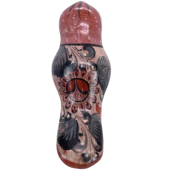 Tonala Mexico Pottery Hand Painted Toucan Ceramic Bird Folk Art Ceramic Vintage - Picture 2 of 12